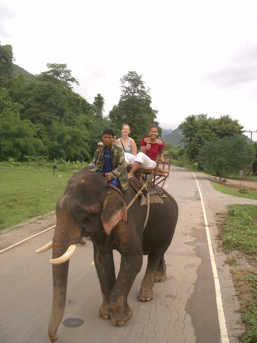 Thailand — Elephant ride